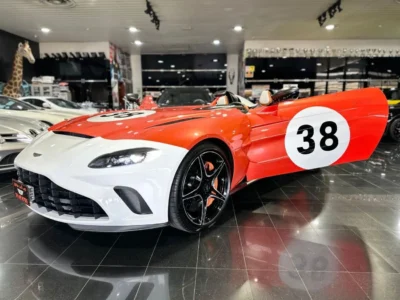 2021 Aston Martin Vanquish SPEEDSTER 5.2L 12 Cylinders Orange Beige Coupe 1 OF 1 COLOUR