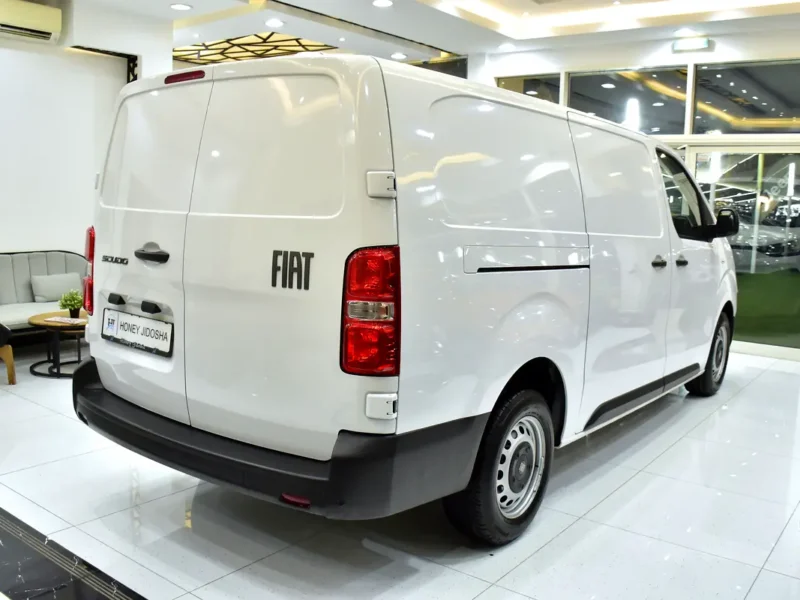 2025 Fiat Scudo Panel Van 4 Cylinders Engine White Black Van GCC Specifications