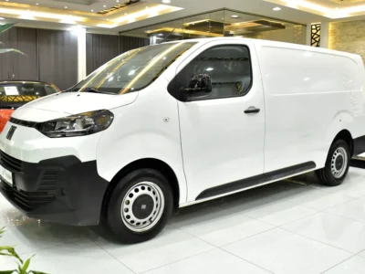 2025 Fiat Scudo Panel Van 4 Cylinders Engine White Black Van GCC Specifications