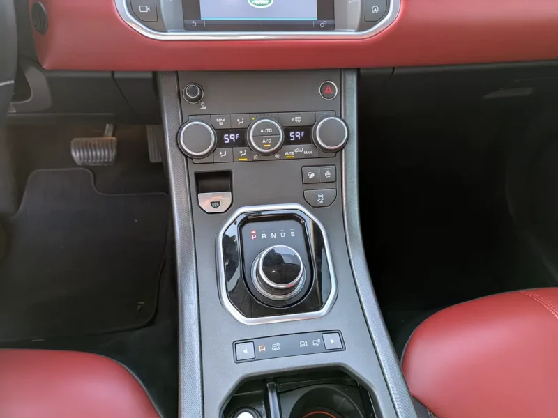 2018 Land Rover Range Rover Evoque SE 4 Cylinders Petrol Engine Black Maroon American Specs