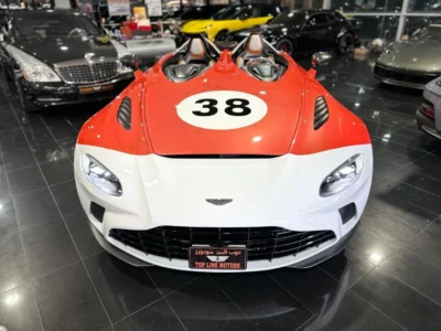 2021 Aston Martin Vanquish SPEEDSTER 5.2L 12 Cylinders Orange Beige Coupe 1 OF 1 COLOUR