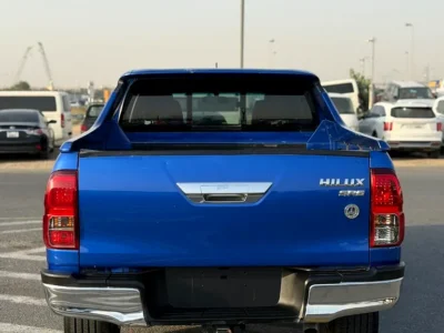 2018 Toyota Hilux TRD 4.0 Litres V6 Petrol Engine Blue Red Pickup Truck GCC Specs