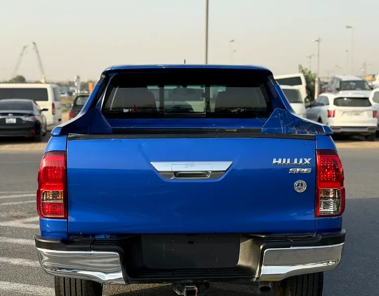 2018 Toyota Hilux TRD 4.0 Litres V6 Petrol Engine Blue Red Pickup Truck GCC Specs