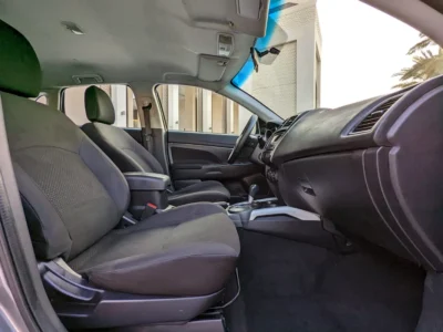 2013 Mitsubishi ASX GLS 4 Cylinders Petrol Engine Grey SUV GCC Specs Perfect Inside Out