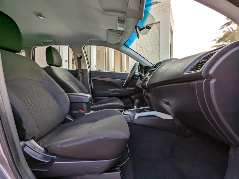 2013 Mitsubishi ASX GLS 4 Cylinders Petrol Engine Grey SUV GCC Specs Perfect Inside Out