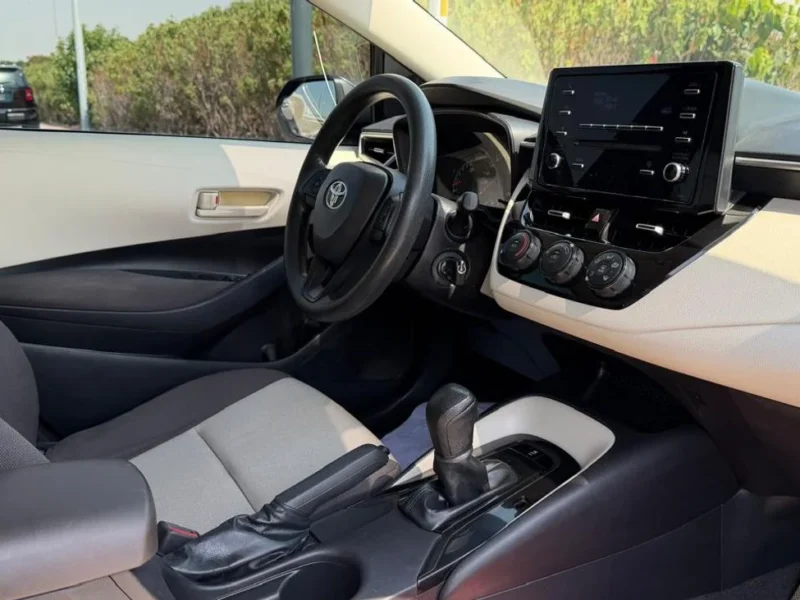 2020 Toyota Corolla XLI 1.6 Litres 4 Cylinders Petrol Engine Grey Beige Sedan GCC Specs