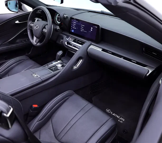 2024 Lexus LC-Series LC 500 Titanium 5.0L V8 Petrol Engine White Black Coupe WITH FULL PPF