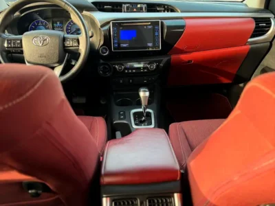 2018 Toyota Hilux TRD 4.0 Litres V6 Petrol Engine Blue Red Pickup Truck GCC Specs