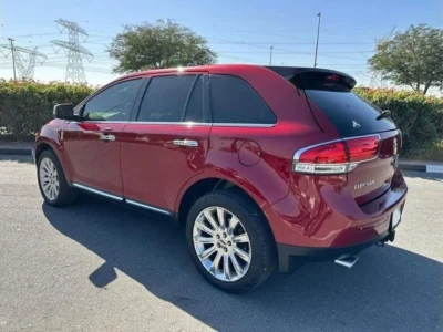 2013 Lincoln MKX PREMIUM LUXURY 3.7 Litres V6 Petrol Engine Red Beige SUV GCC Specs