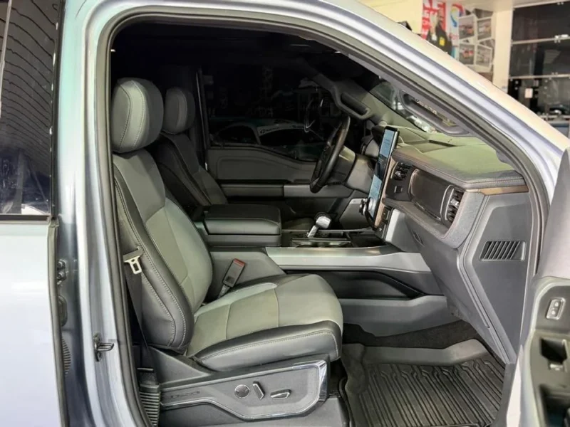 2022 Ford F-150 Lariat Electric Vehicle Silver Black Pickup Truck Automatic RWD LHD