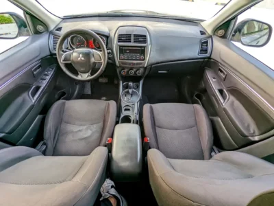 2013 Mitsubishi ASX GLS 4 Cylinders Petrol Engine Grey SUV GCC Specs Perfect Inside Out