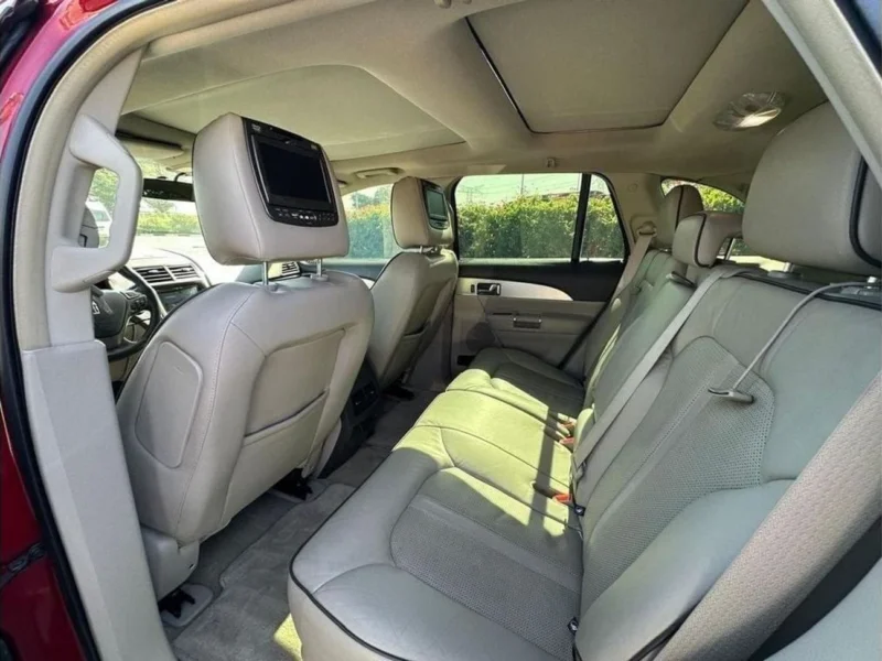 2013 Lincoln MKX PREMIUM LUXURY 3.7 Litres V6 Petrol Engine Red Beige SUV GCC Specs