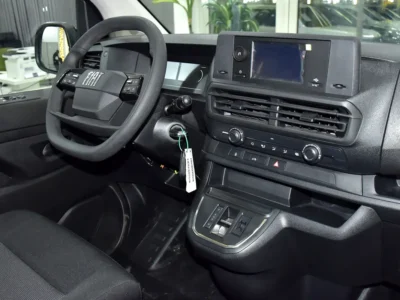 2025 Fiat Scudo Panel Van 4 Cylinders Engine White Black Van GCC Specifications