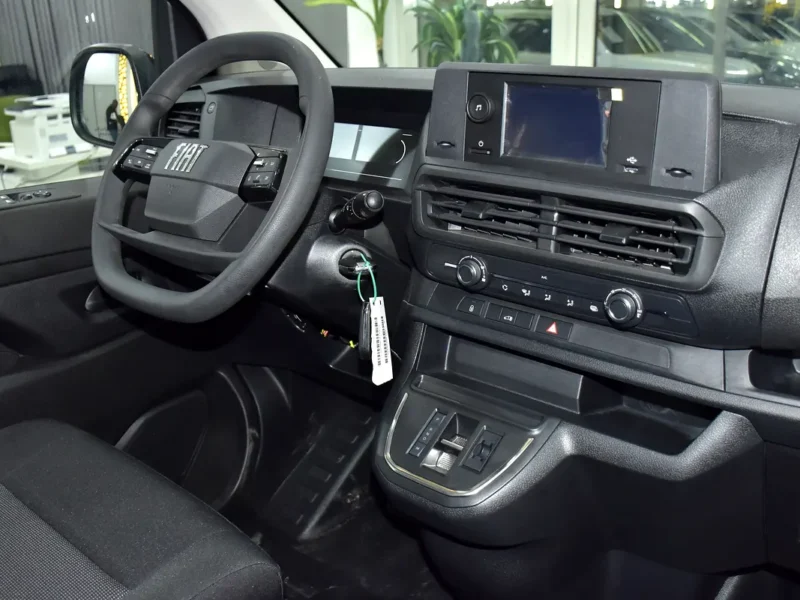 2025 Fiat Scudo Panel Van 4 Cylinders Engine White Black Van GCC Specifications