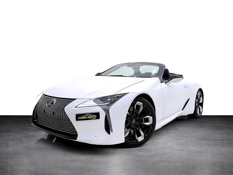 2024 Lexus LC-Series LC 500 Titanium 5.0L V8 Petrol Engine White Black Coupe WITH FULL PPF