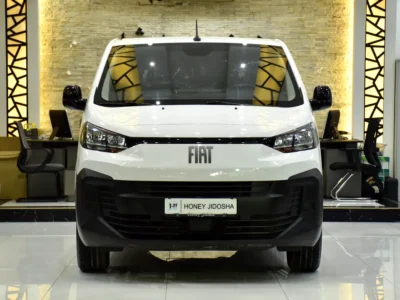 2025 Fiat Scudo Panel Van 4 Cylinders Engine White Black Van GCC Specifications
