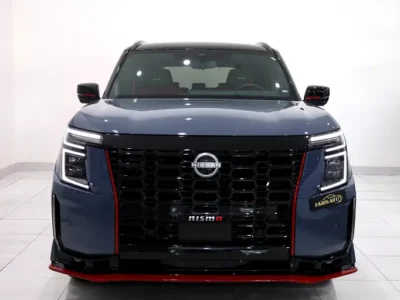 2026 Nissan Patrol Nismo 5.6 Litres V8 Petrol Engine Grey Red SUV Exclusive Performance