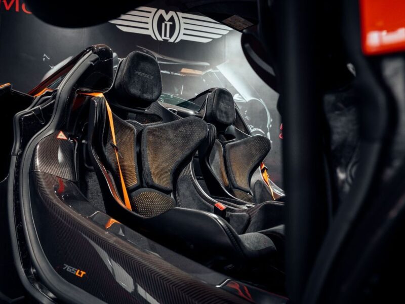 2022 McLaren 765LT SPIDER 4.0 Litres 8 Cylinders Petrol Engine Orange Black Coupe GCC Specs