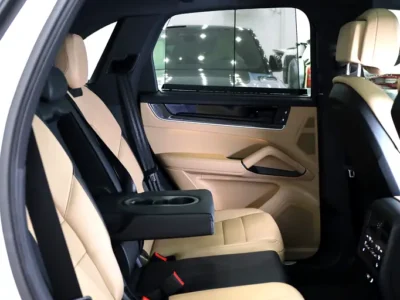 2024 Porsche Cayenne Standard 6 Cylinders Petrol Engine White Beige SUV GCC Specs