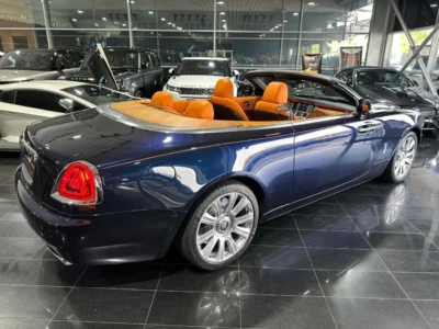 2017 ROLLS-ROYCE DAWN 6.6 Litres 12 Cylinders Petrol Engine Blue Tan Convertible GCC Specs
