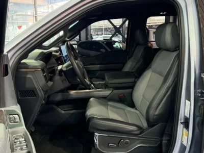 2022 Ford F-150 Lariat Electric Vehicle Silver Black Pickup Truck Automatic RWD LHD