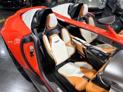 2021 Aston Martin Vanquish SPEEDSTER 5.2L 12 Cylinders Orange Beige Coupe 1 OF 1 COLOUR