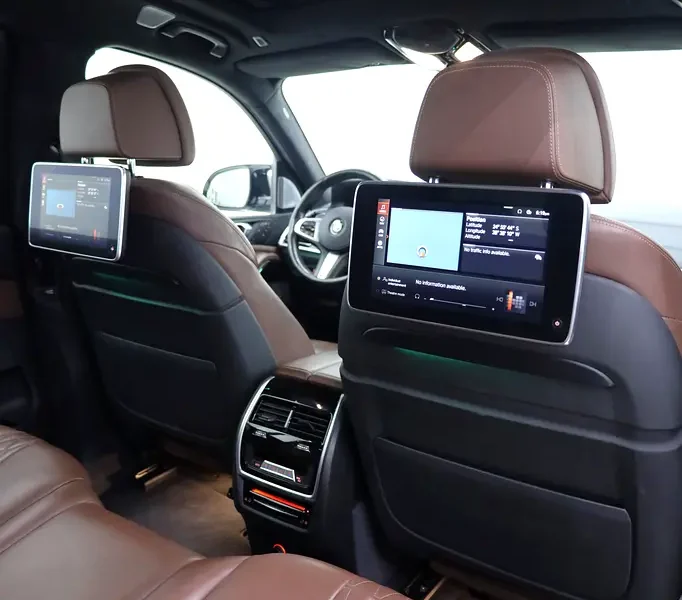 2019 BMW X7 xDrive50i M Sport 4.4L V8 TwinPower Turbo Engine White Brown SUV GCC Specs