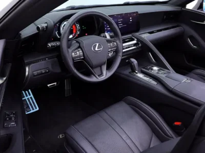 2024 Lexus LC-Series LC 500 Titanium 5.0L V8 Petrol Engine White Black Coupe WITH FULL PPF