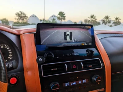 2015 Nissan Patrol SE Platinum 6 Cylinders Petrol Engine Blue Orange SUV GCC Specs