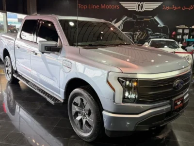 2022 Ford F-150 Lariat Electric Vehicle Silver Black Pickup Truck Automatic RWD LHD