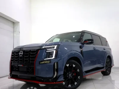 2026 Nissan Patrol Nismo 5.6 Litres V8 Petrol Engine Grey Red SUV Exclusive Performance