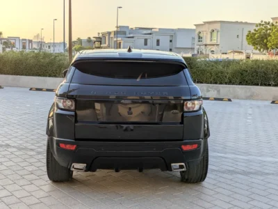2018 Land Rover Range Rover Evoque SE 4 Cylinders Petrol Engine Black Maroon American Specs