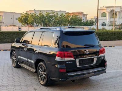 2015 Lexus LX-Series LX 570 Sport 8 Cylinders Petrol Engine Black Brown SUV GCC Specs