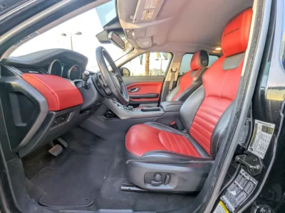 2018 Land Rover Range Rover Evoque SE 4 Cylinders Petrol Engine Black Maroon American Specs
