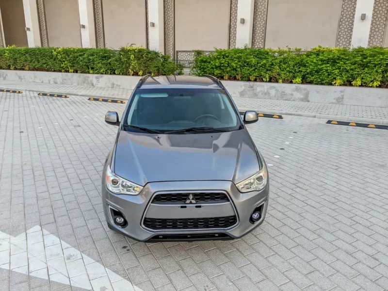 2013 Mitsubishi ASX GLS 4 Cylinders Petrol Engine Grey SUV GCC Specs Perfect Inside Out