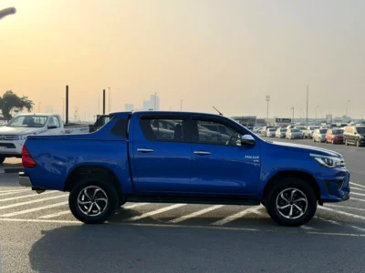 2018 Toyota Hilux TRD 4.0 Litres V6 Petrol Engine Blue Red Pickup Truck GCC Specs