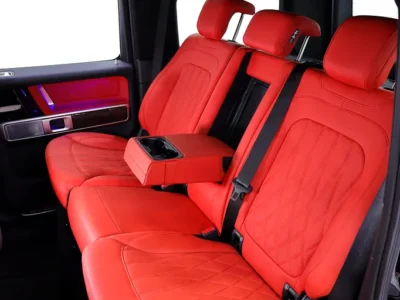 2025 Mercedes-Benz G-Class G 63 AMG 4.0L V8 Biturbo Engine Black Red SUV MANUFAKTUR EDITION