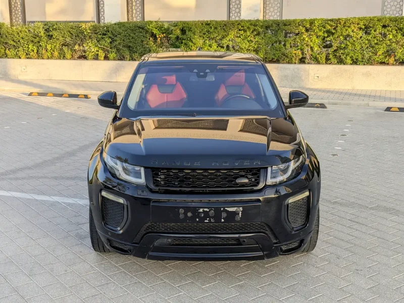 2018 Land Rover Range Rover Evoque SE 4 Cylinders Petrol Engine Black Maroon American Specs