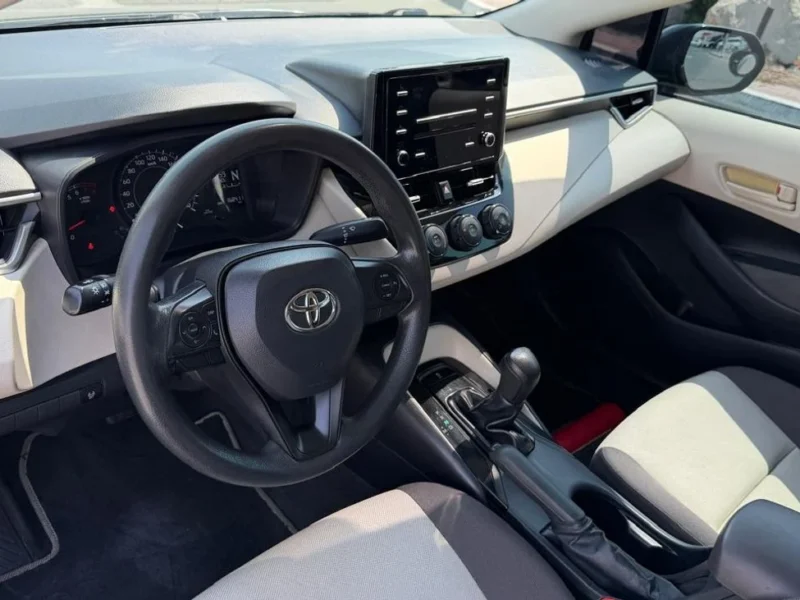 2020 Toyota Corolla XLI 1.6 Litres 4 Cylinders Petrol Engine Grey Beige Sedan GCC Specs