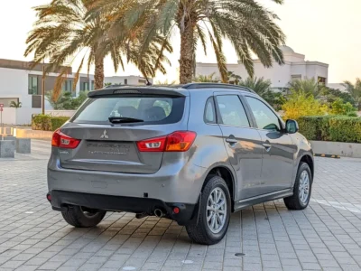 2013 Mitsubishi ASX GLS 4 Cylinders Petrol Engine Grey SUV GCC Specs Perfect Inside Out