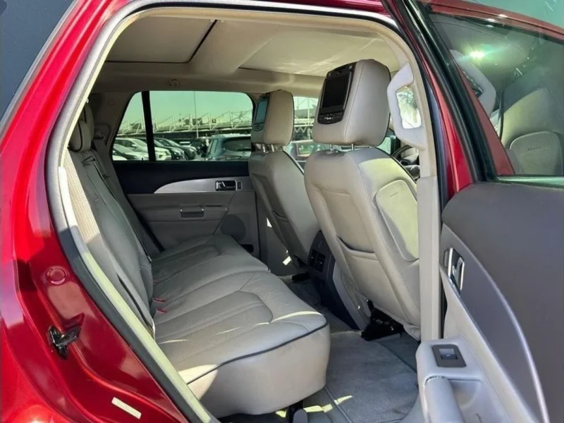 2013 Lincoln MKX PREMIUM LUXURY 3.7 Litres V6 Petrol Engine Red Beige SUV GCC Specs
