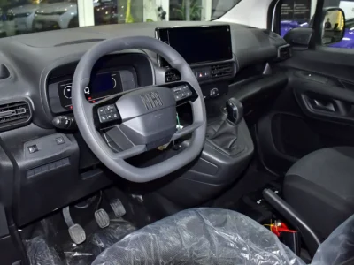2025 Fiat Doblo Cargo VAN 4 Cylinders Diesel Engine White Black Van GCC Specs