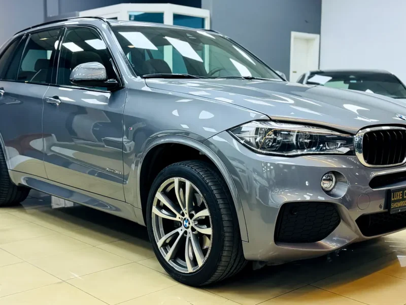 2018 BMW X5 xDrive35i M Sport 6 Cylinders Petrol Engine Grey Brown SUV GCC Specs