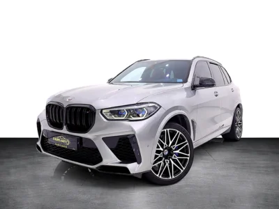 2021 BMW X5 X5M Competition 8 Cylinders Petrol Engine Silver Red SUV CARBON PACKAGE