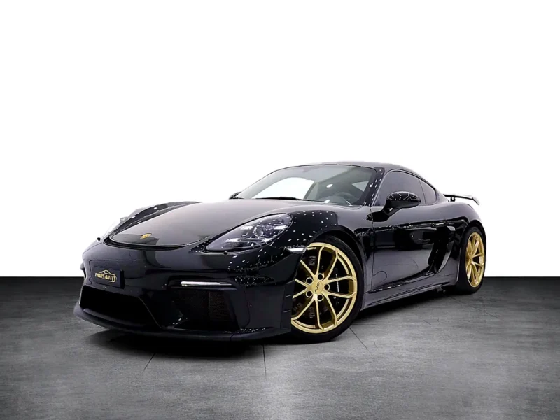 2023 Porsche Cayman GT4 6 Cylinders Engine Black Coupe CARBON PACKAGE FULLY LOADED