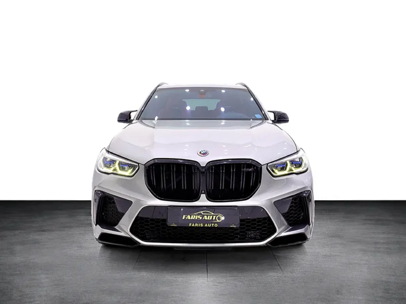 2021 BMW X5 X5M Competition 8 Cylinders Petrol Engine Silver Red SUV CARBON PACKAGE
