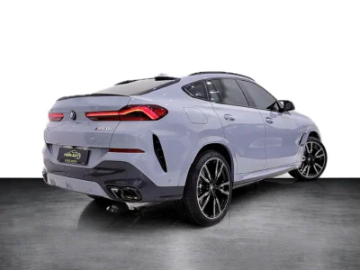 2026 BMW X6 M60i 8 Cylinders Petrol Engine Grey Tan SUV GCC Specs CARBON PACKAGE