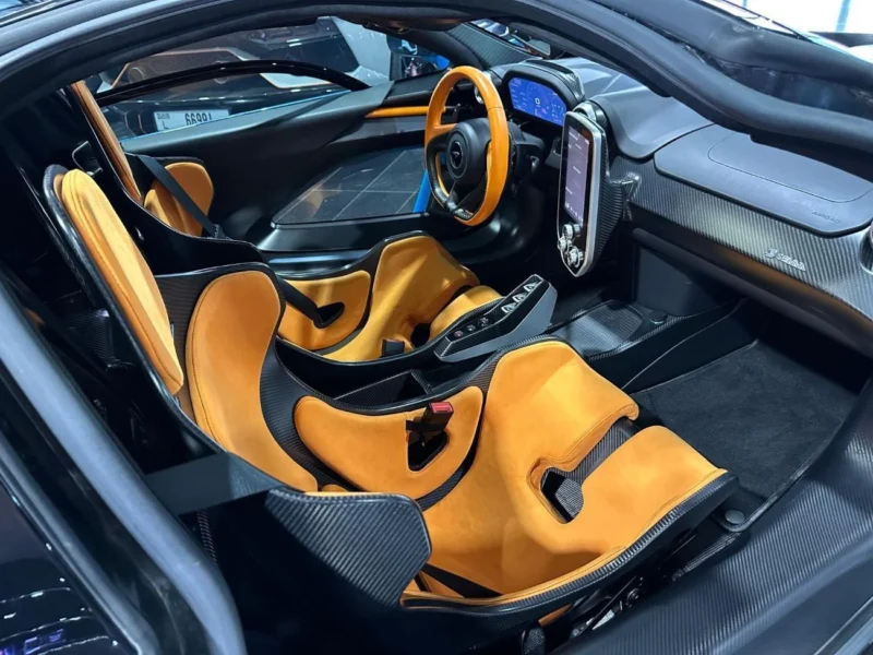 2019 McLaren Senna STC 4.0 Litres 8 Cylinders Engine Blue Orange Coupe FULLY LOADED