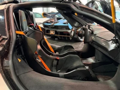 2019 MCLAREN SENNA GTR LANZANTE 4.0L Red Black Coupe ROAD LEGAL NO. 1 OUT OF 75