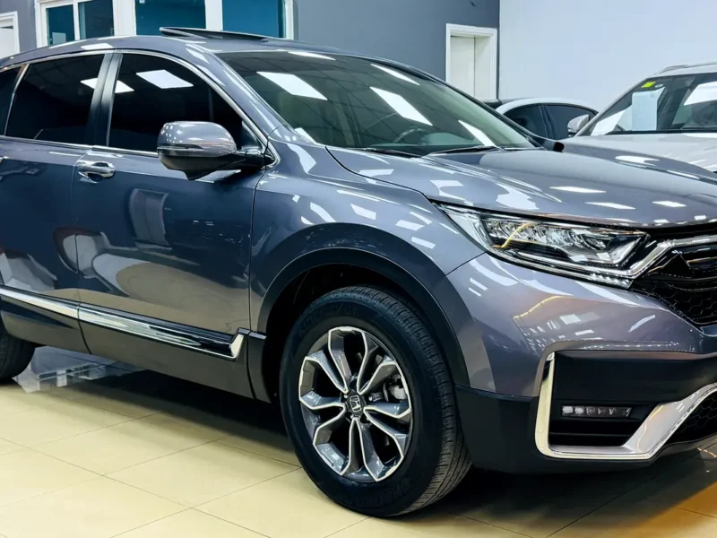2022 Honda CR-V EX 4 Cylinders Petrol Engine Grey Beige SUV GCC Specs Full Option